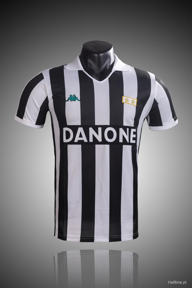 RETRO 92/94 Juventus Home Soccer Jersey