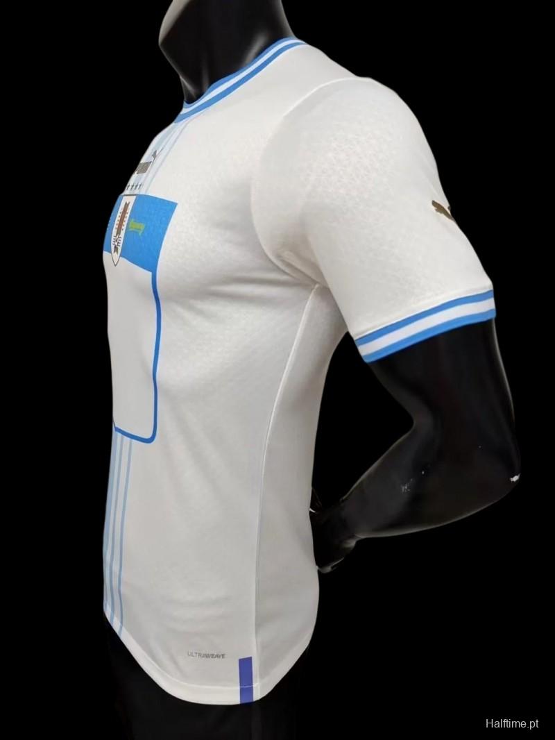 Player Version 2022 Uruguay Home Soccer Jersey