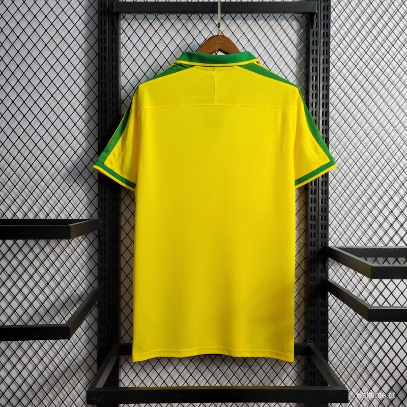 Retro1997 Brazil Home Jersey