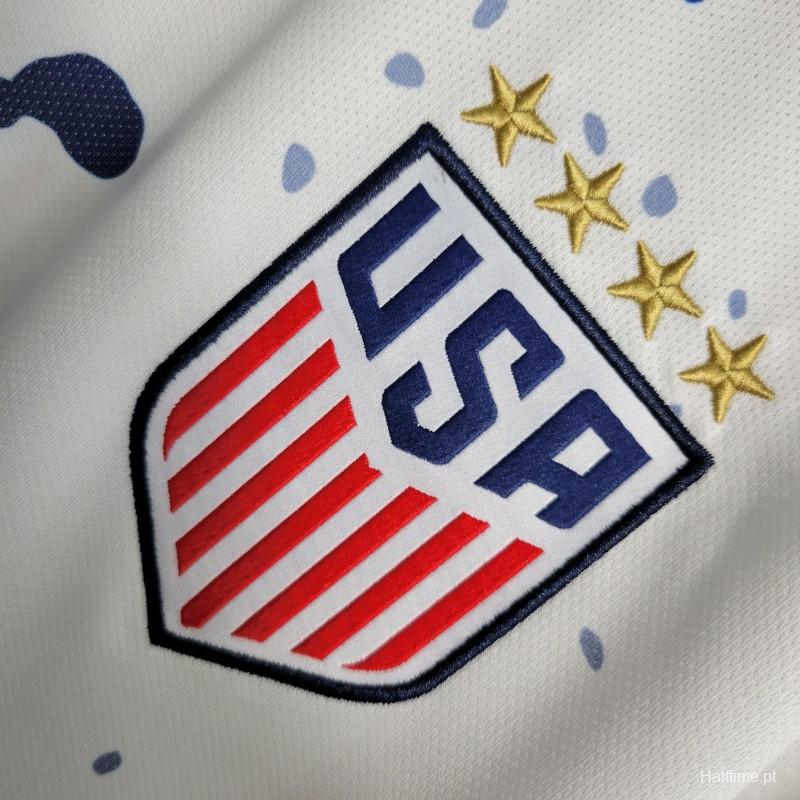 2023 USA White Training Jersey