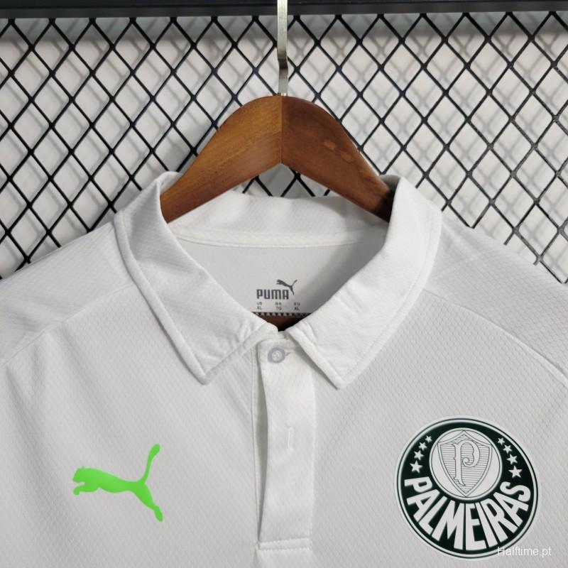 23-24 Palmeiras Training White POLO Jersey