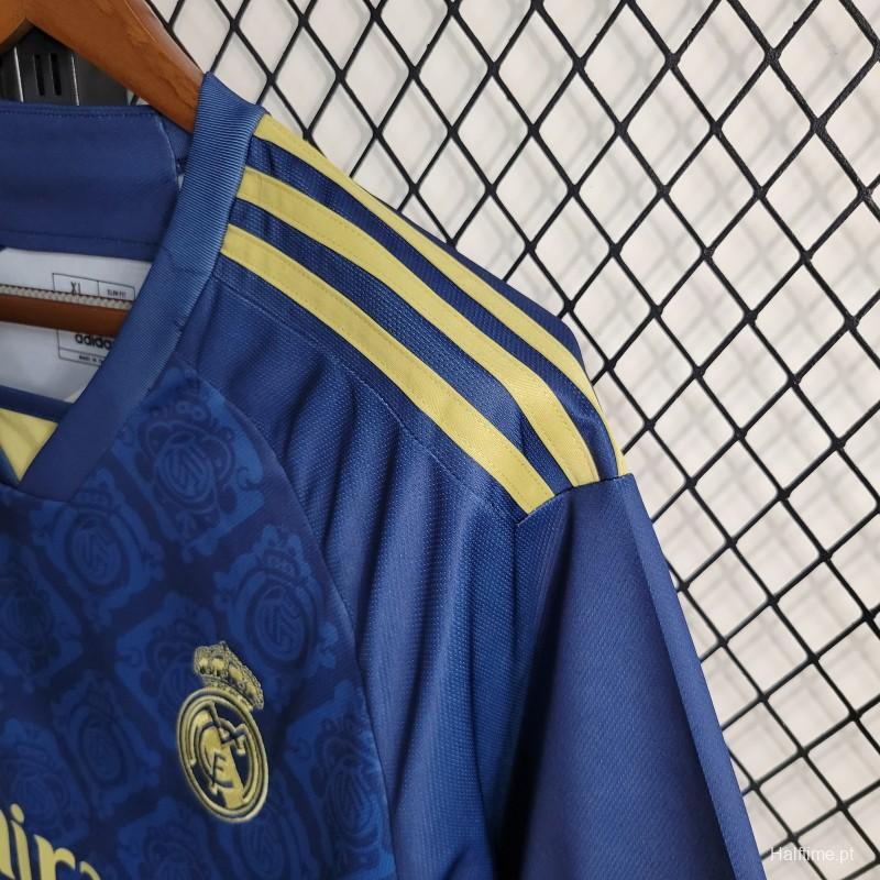 23-24 Real Madrid Navy Training Jersey