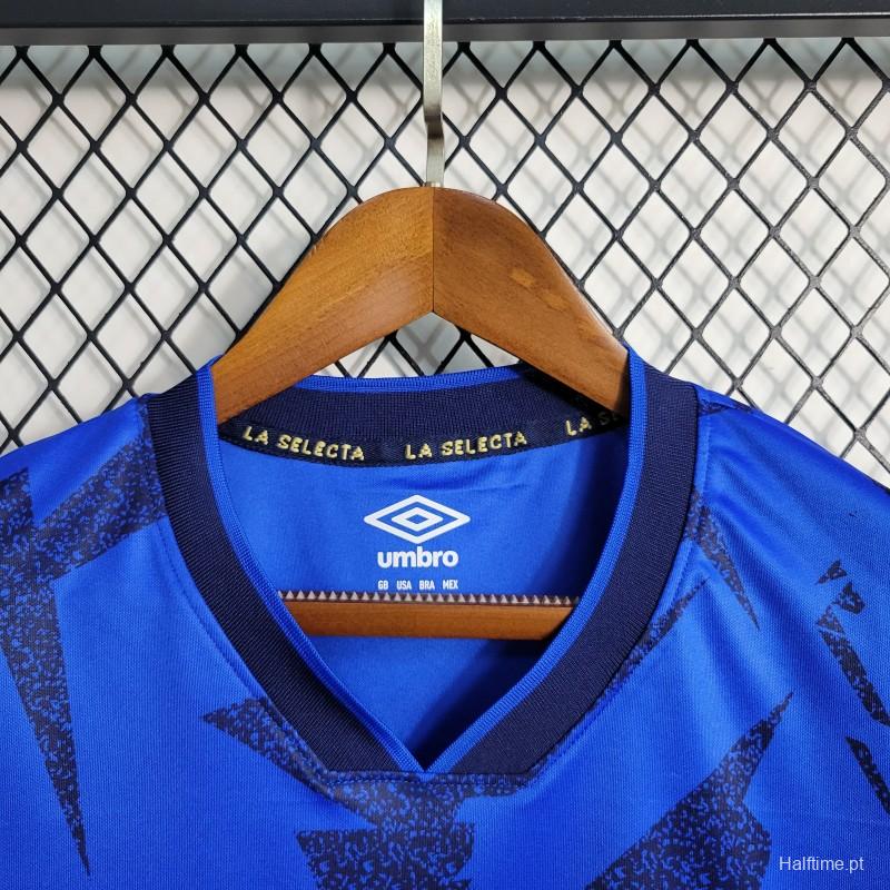 2023 El Salvador Home Soccer Jersey