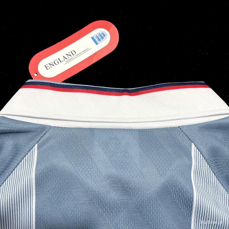 Retro 1996 England Away Soccer Jersey