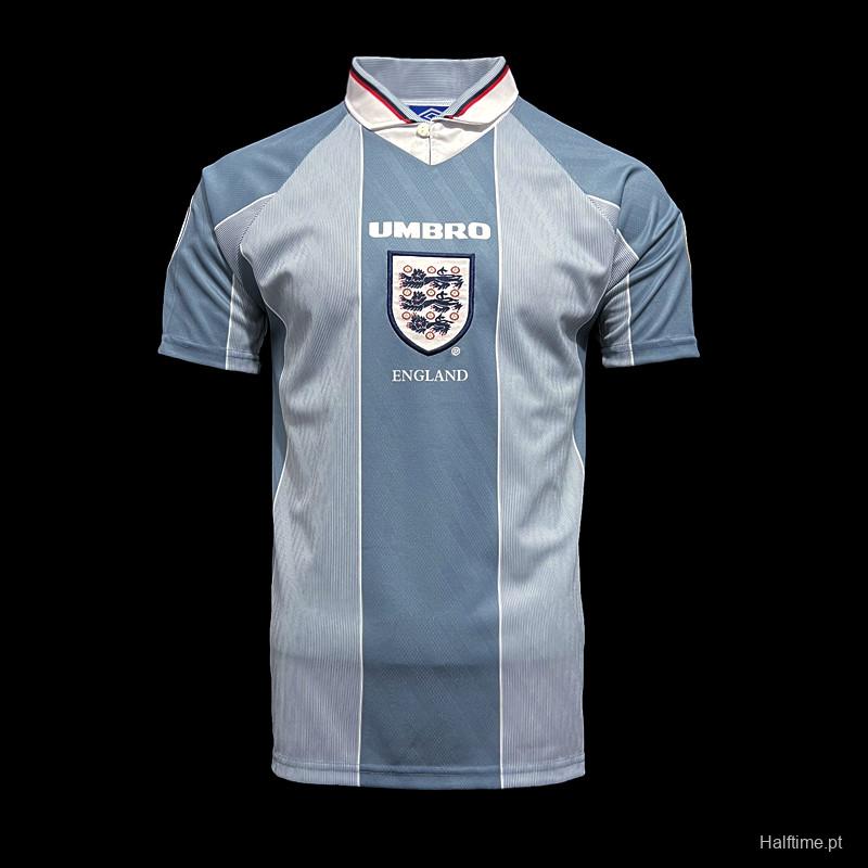 Retro 1996 England Away Soccer Jersey