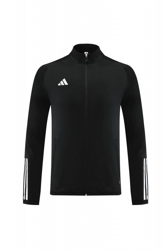 2023 Adidas Black Full Zipper Jacket +Pants