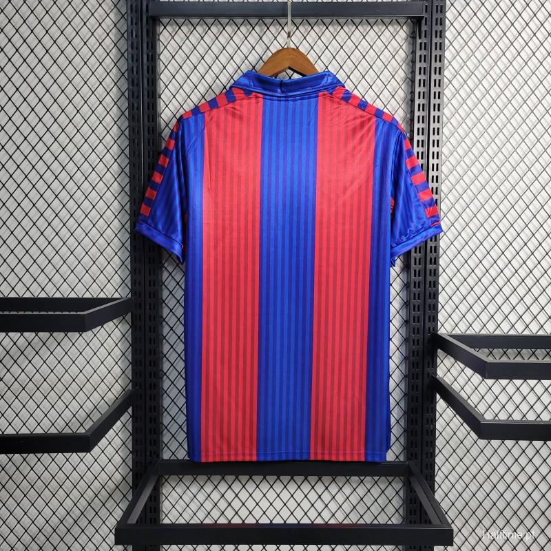 Retro 91/92 Barcelona Home Jersey