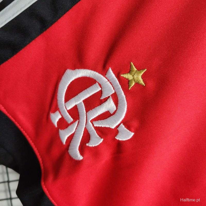 23-24 Flamengo Red Shorts