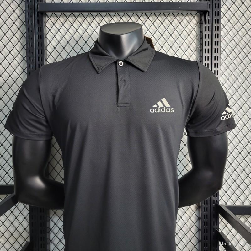 2023 Adidas POLO Black Shirt  L-XXL