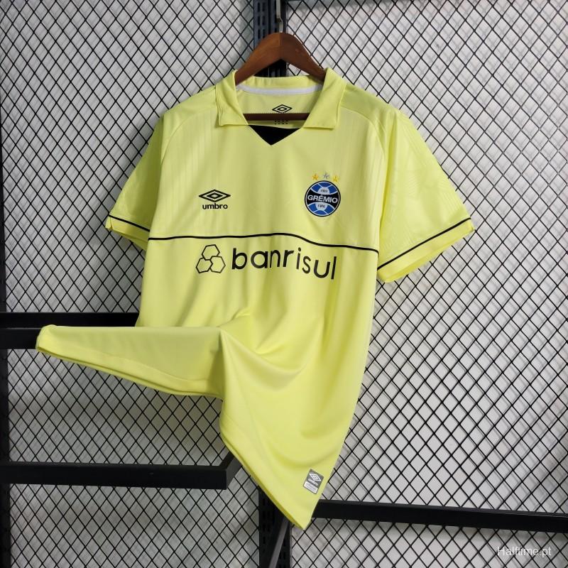 23-24 Gremio Yellow Goalkeeper Jersey