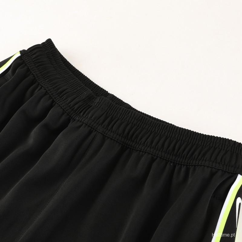 23/24 NIKE Black Short Sleeve Jersey+Pants