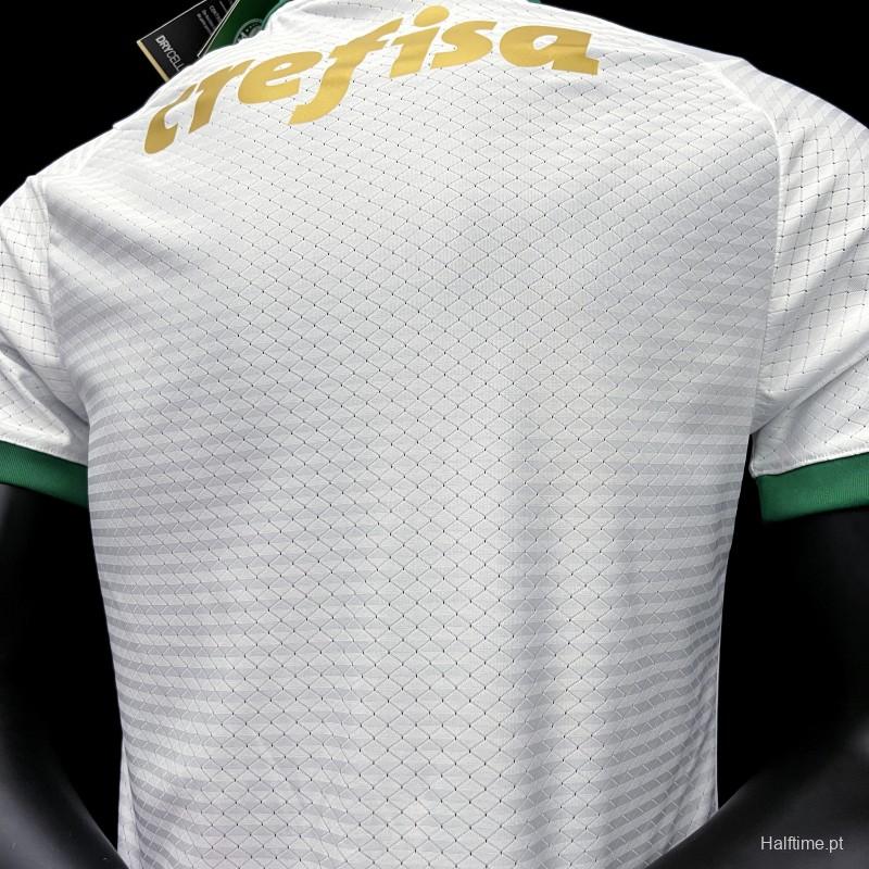 Player Version 24/25 Palmeiras Away White Jersey