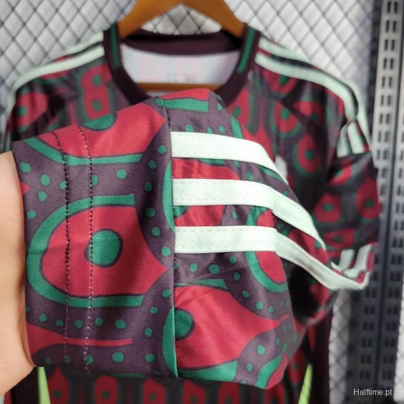 2024 Mexico Home Long Sleeve Jersey