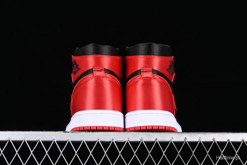 Air Jordan 1 High-Top "Satin Bred" AJ1