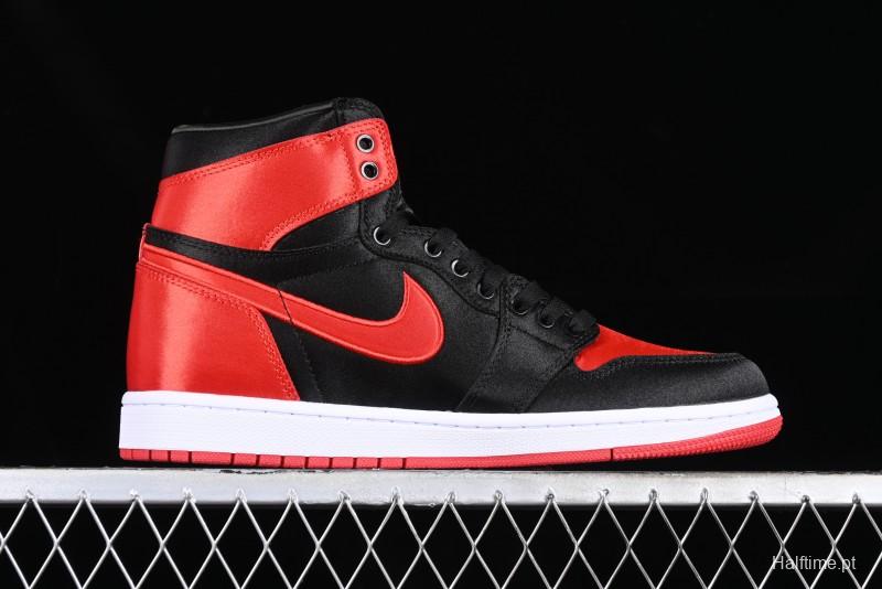 Air Jordan 1 High OG "Satin Bred" AJ1