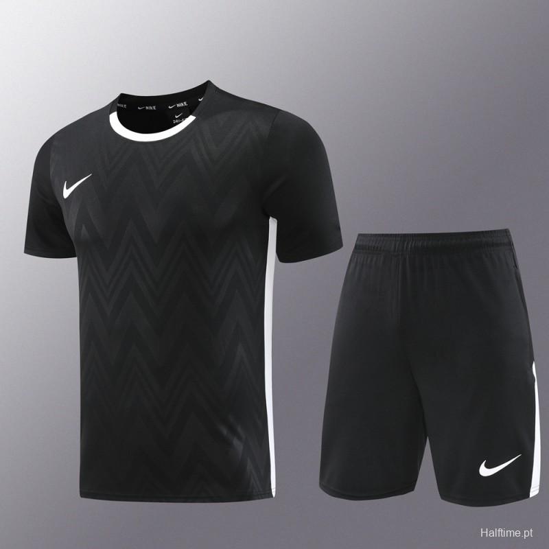 24/25 Nike Black Short Sleeve Jersey+Shorts