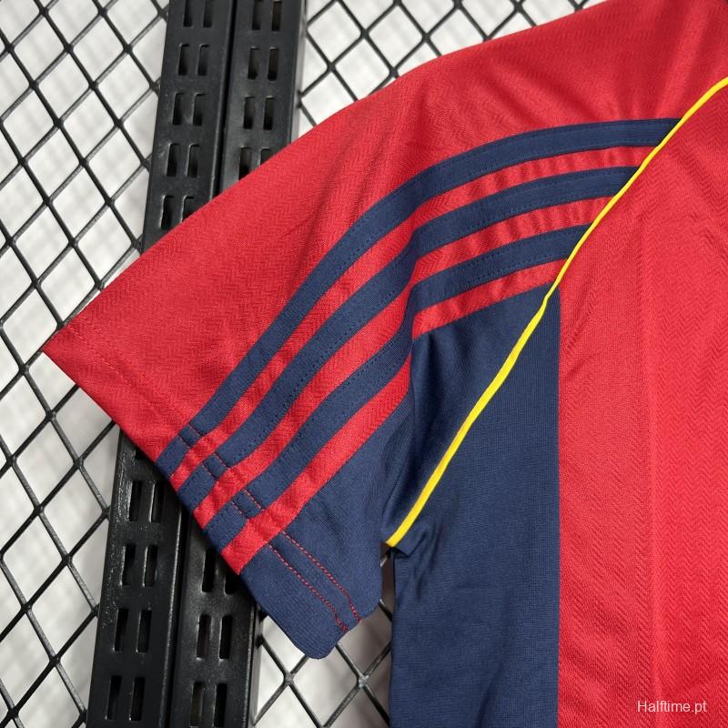 Retro 1998 Spain Home Jersey