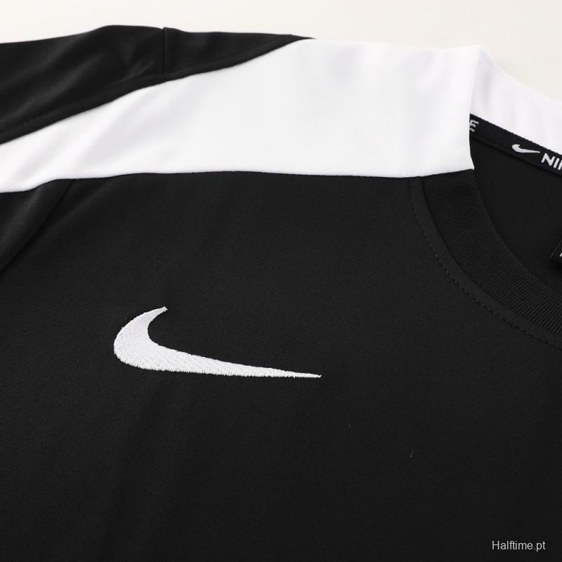 24/25 Nike Black/White Short Sleeve Jersey+Shorts