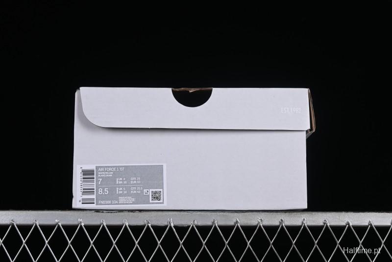 Nike Air Force 1 '07 Low Custom Official Hot-Sale Anime Theme Gradient Yellow Swoosh Casual Sneakers - FN0366-104
