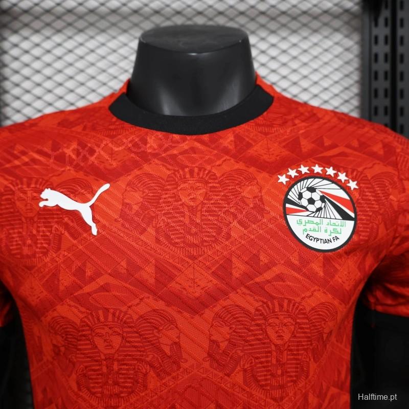 2024 Player Version Egypt Home Jersey