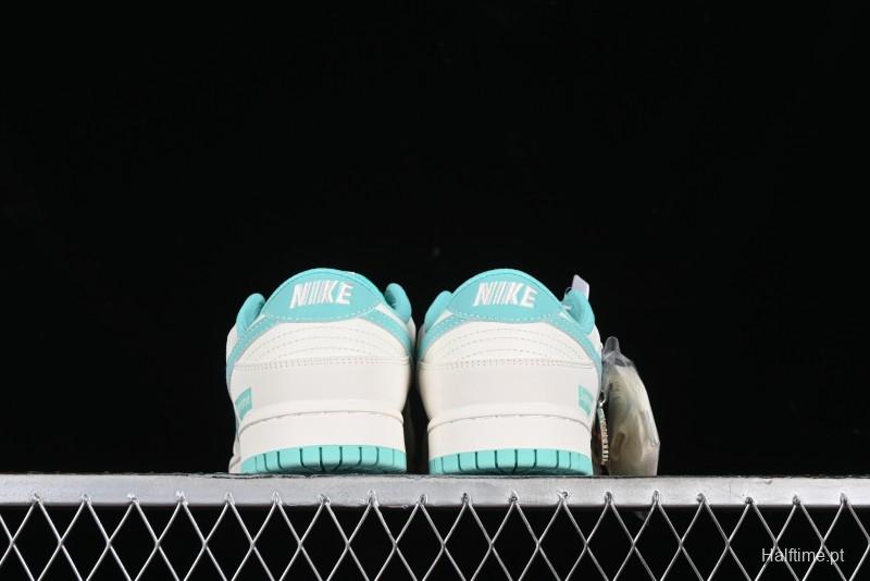 Nike SB Dunk Low Supreme Collaboration - Wheat Green Canvas Anniversary High-End Custom Low-Top Casual Skate Shoes - BB6698-512