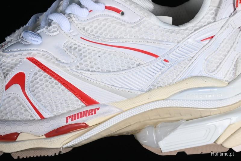 Balenciaga Runner Kith Four Color Retro Casual Sneakers - W3RXP9260