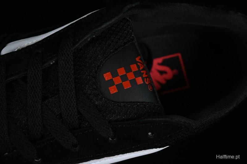 Vans Caldrone Classic Black Retro Skate Shoes - VN0007P9BA2