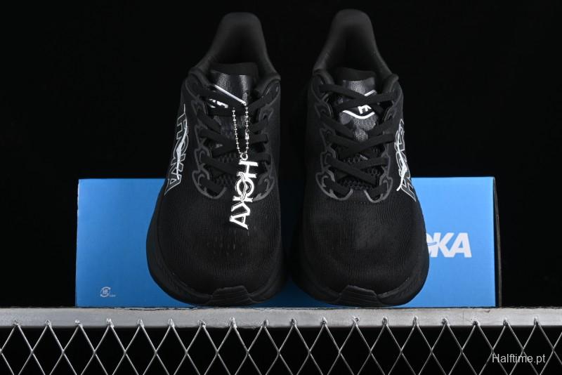HOKA ONE ONE MACH 6 Flagship Racing Shoes with Carbon Plate Technology and Asymmetric Design - 114791 BLACK