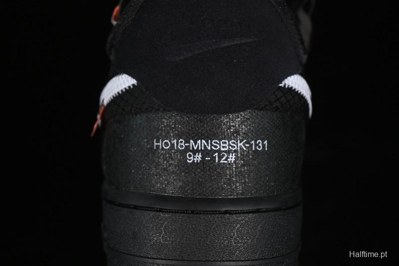 Nike Off White x Air Force 1 Low OW Transparent Black - AO4606-001