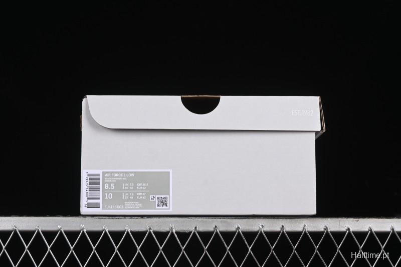 Nike Air Force 1 '07 Low Casual Sneakers with Full-Length Air Cushion - FJ4146-002