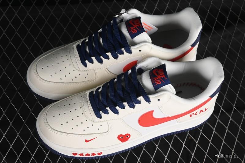 Nike Air Force 1 '07 Low CDG Play Sneakers - KK1988-004
