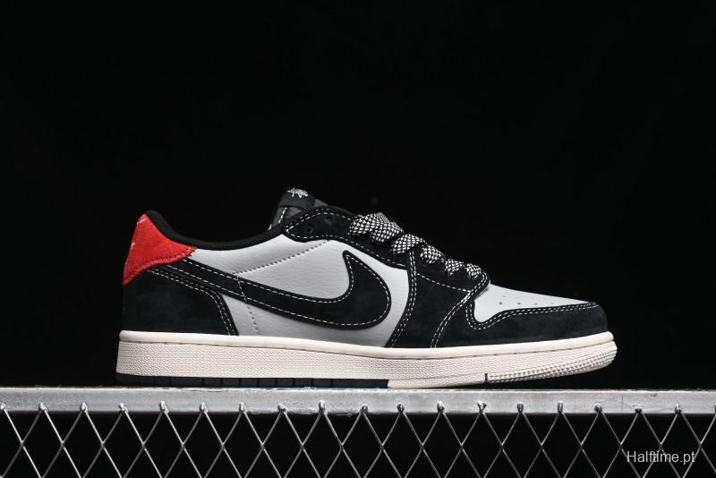 Nike Travis Scott x Fragment Design x Air Jordan 1 Low OG SP AJ1 Sneakers - SJ2068-133