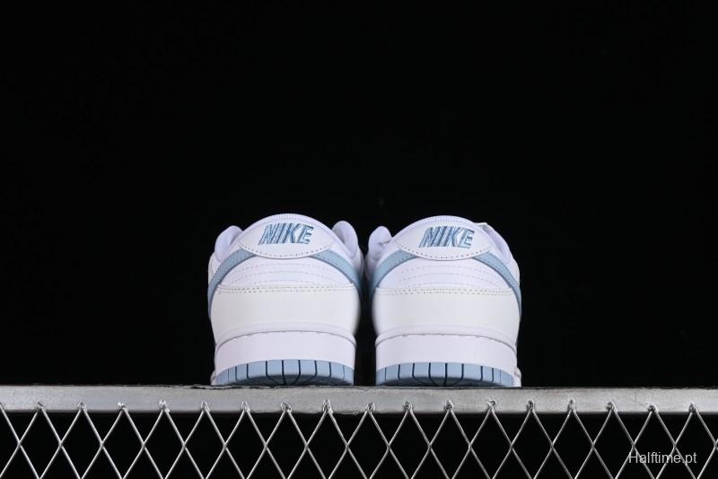 Nike SB Dunk Low Light Blue White Skateboarding Shoes - DV0831-109