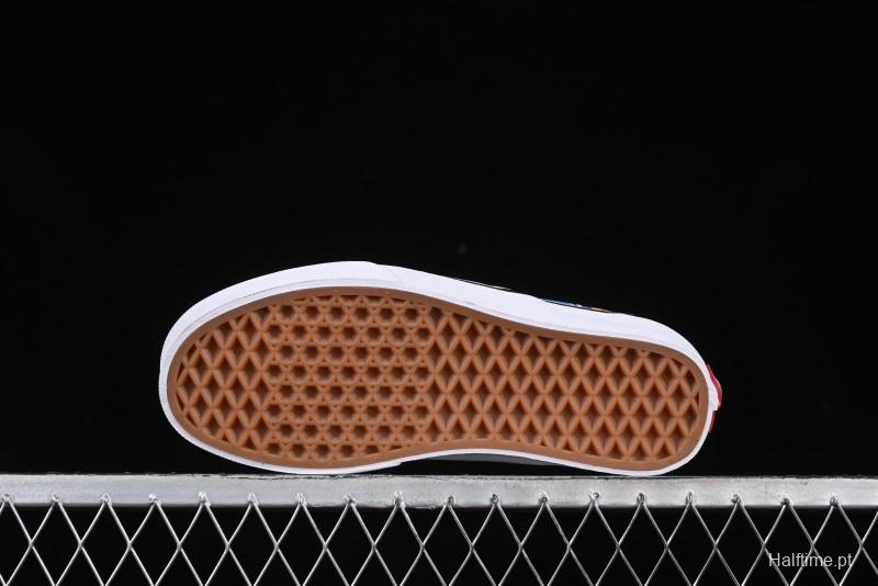 Vans Slip-on Pro Simpson Family All Over Print Low Top Skate Shoes - VN0A3WMD1TJ