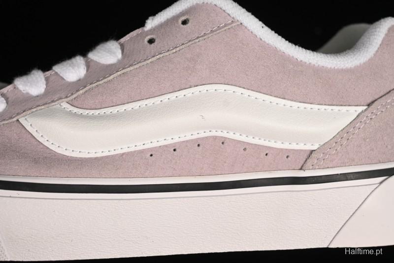 Vans Classics Knu Skool Retro Chunky Tongue Sneakers with Enlarged Toe and Breathable Mesh - VN000CRP0L08