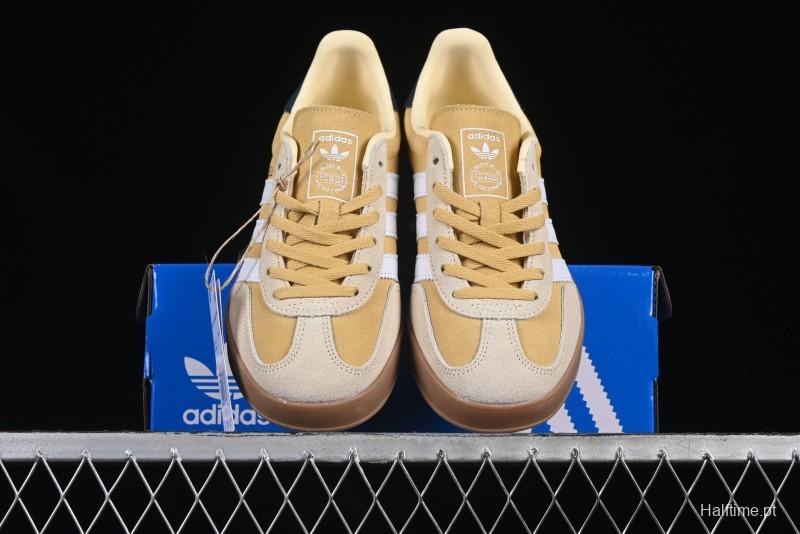 Adidas Originals Gazelle Indoor JI3523 Retro Casual Slip-Resistant Wear-Resistant Low-Top Sneakers - JI3523