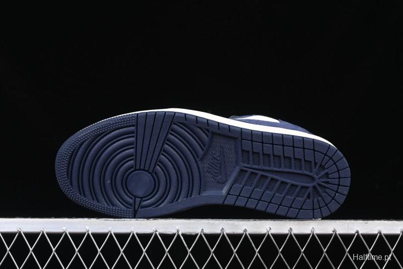 Nike Travis Scott x Fragment Design x Air Jordan 1 Low OG SP AJ1 Collaboration Sneakers - Prussian Blue - XS3086-006