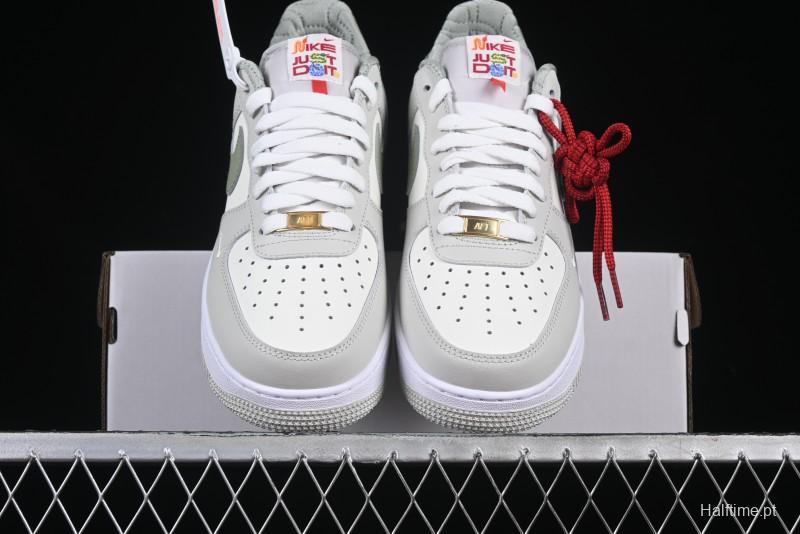 Nike Air Force 1 '07 Low Casual Sneakers with Full-Length Air Cushion - HV6000-131