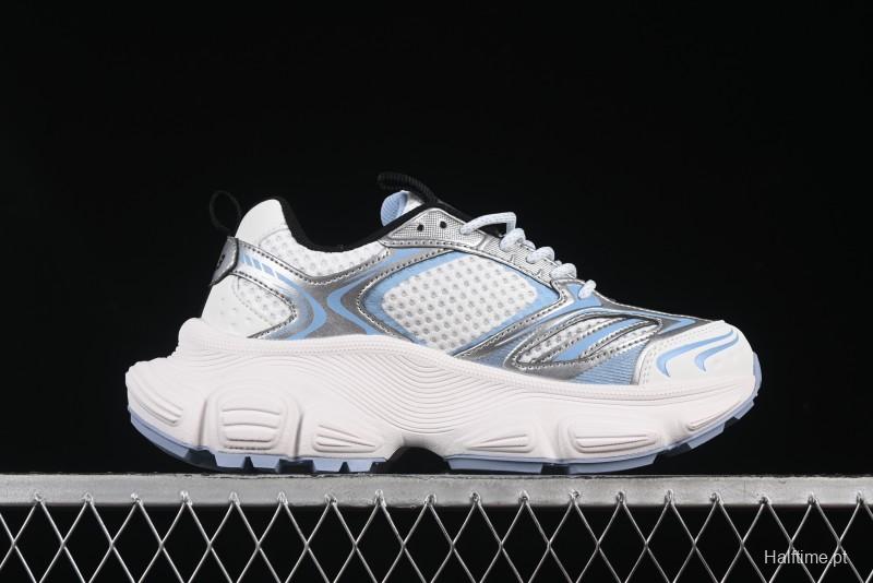 New York Yankees MLB Winner Chunky Height-Increasing Thick Sole Running Shoes - 3ASHWD15N50BLS