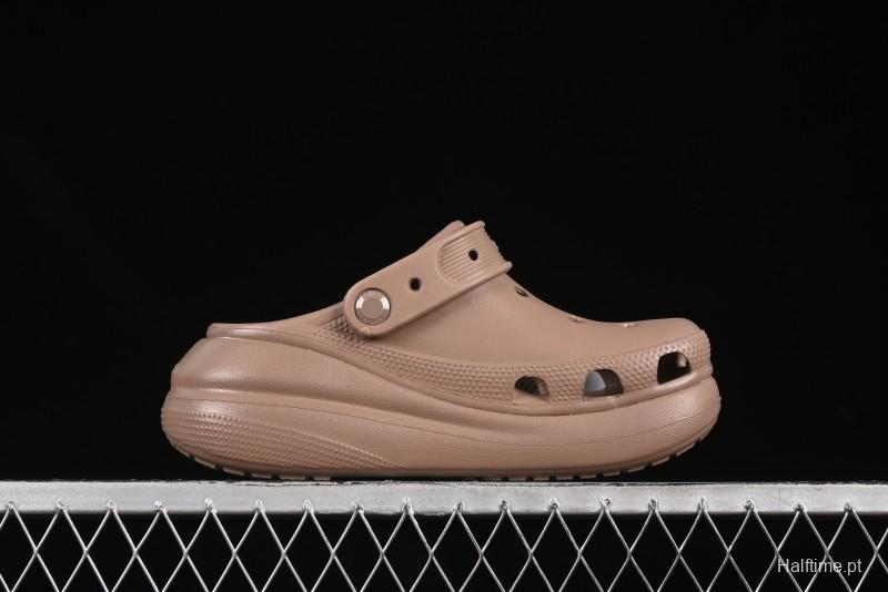 Crocs Classic Puff Two-Way Summer Sandals with Ventilation Holes - B.D4