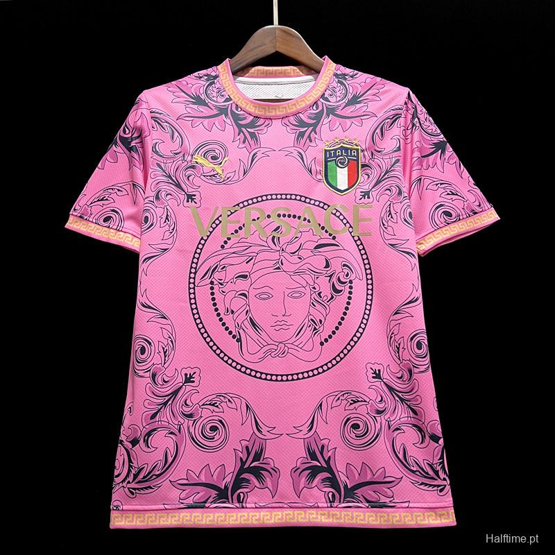 2023 Italy x Versace Special Edition PInk Jersey