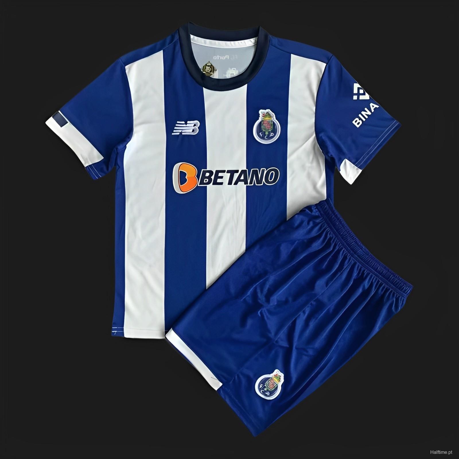 23/24 Kids Porto Home Jersey