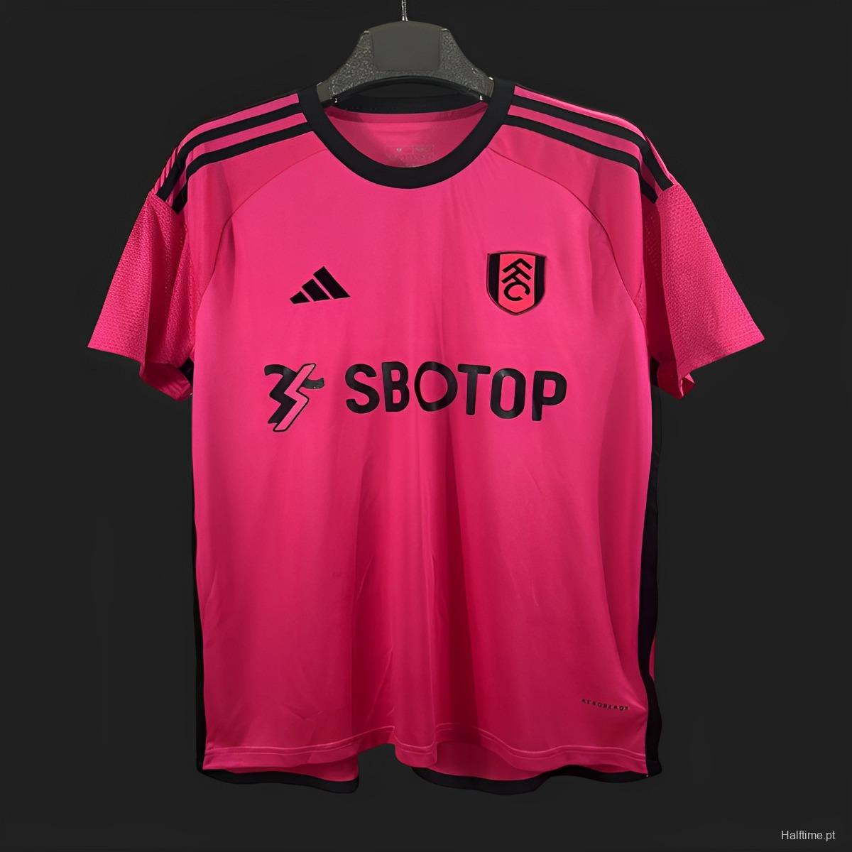 23/24 Fulham Away Pink Jersey