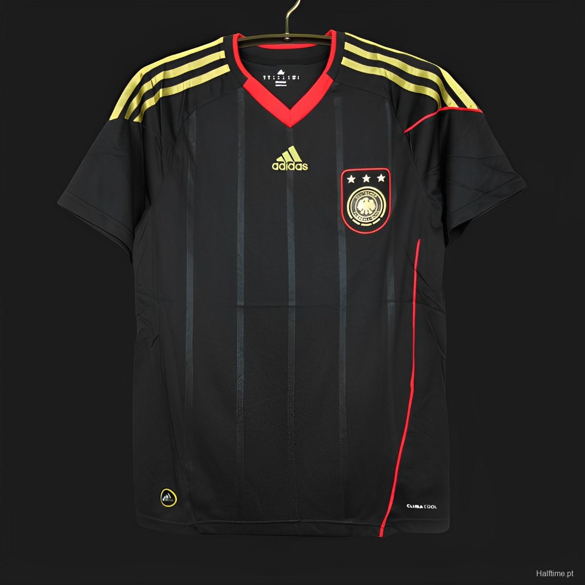 Retro 2010 Germany Away Black Jersey