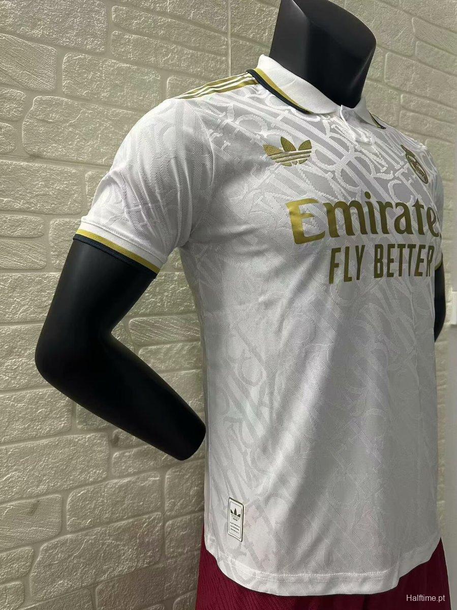 Player Version 24/25 Real Madrid White Special Pre-Match Jersey