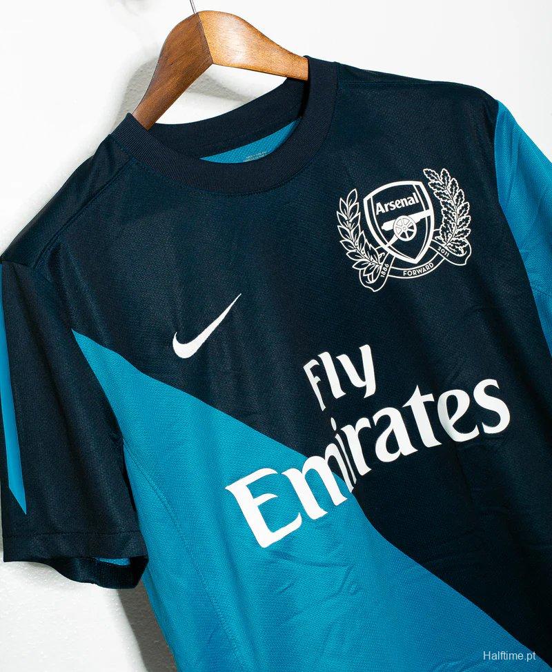 Retro 11/12 Arsenal Away Blue Jersey