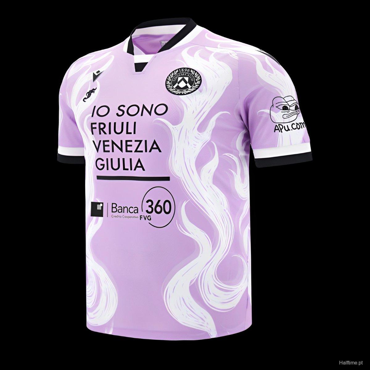 24/25 Udinese Third Purple Jersey