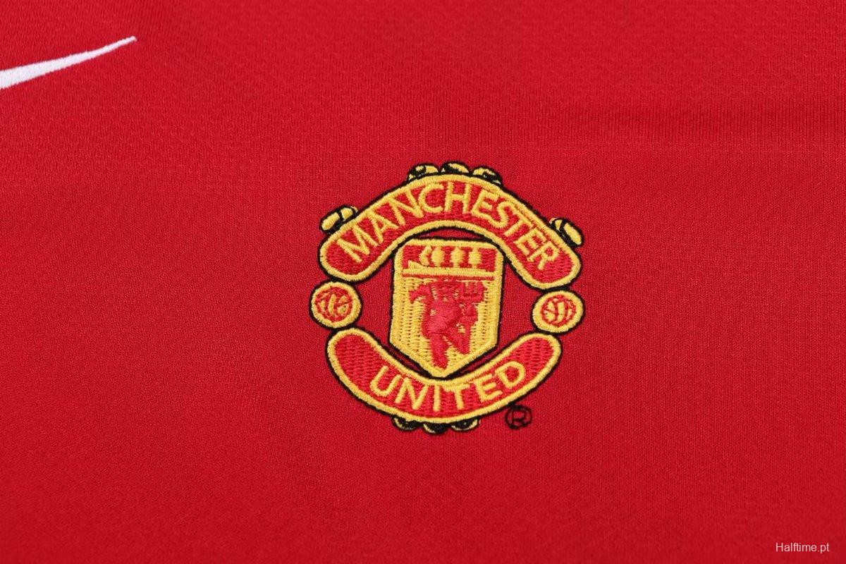 Retro Kids 04/06 Manchester United Home Jersey