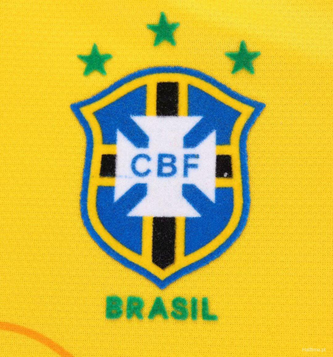 Retro Kids 1994 Brazil Home Jersey