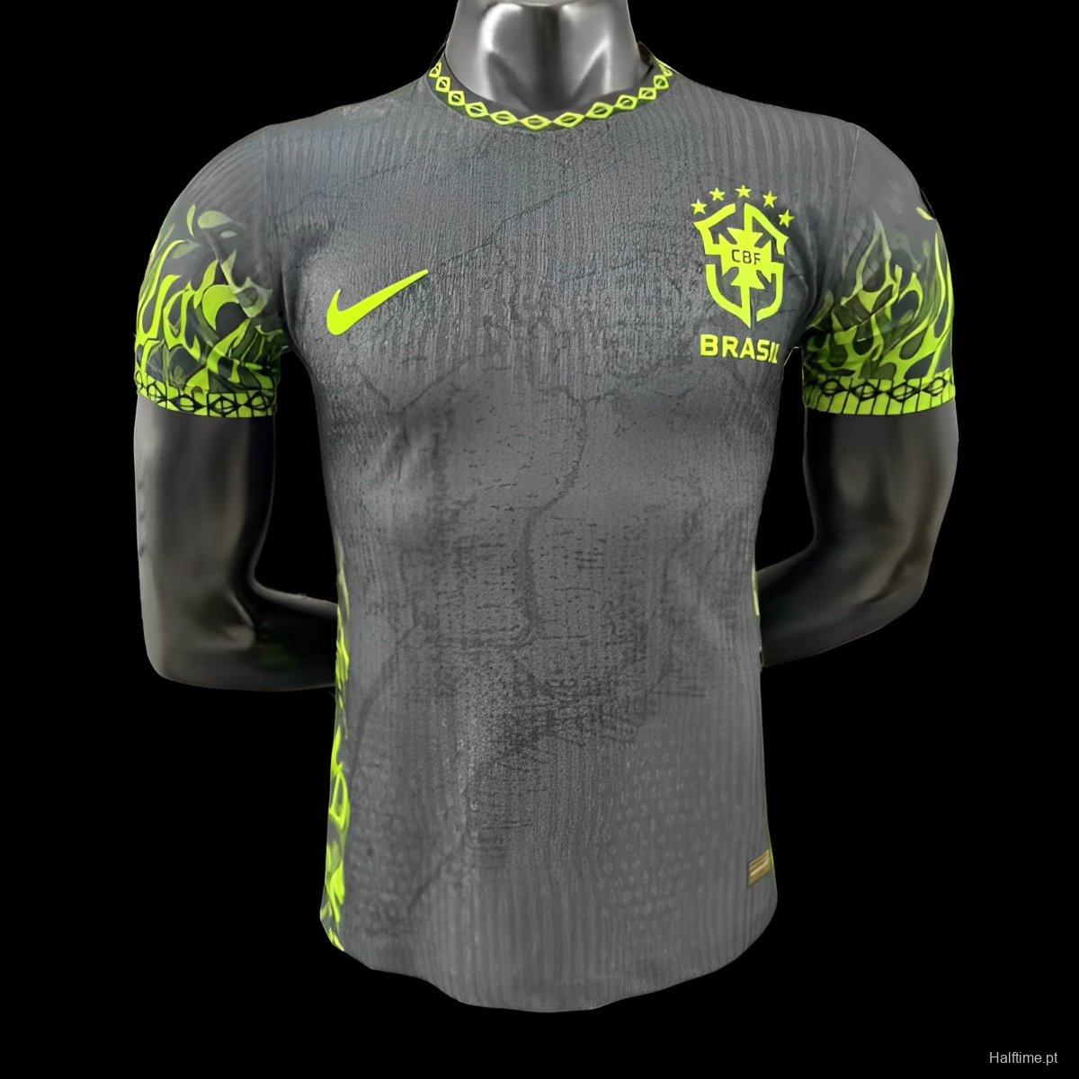 Player Version  2025 Brazil Grey Special Jersey